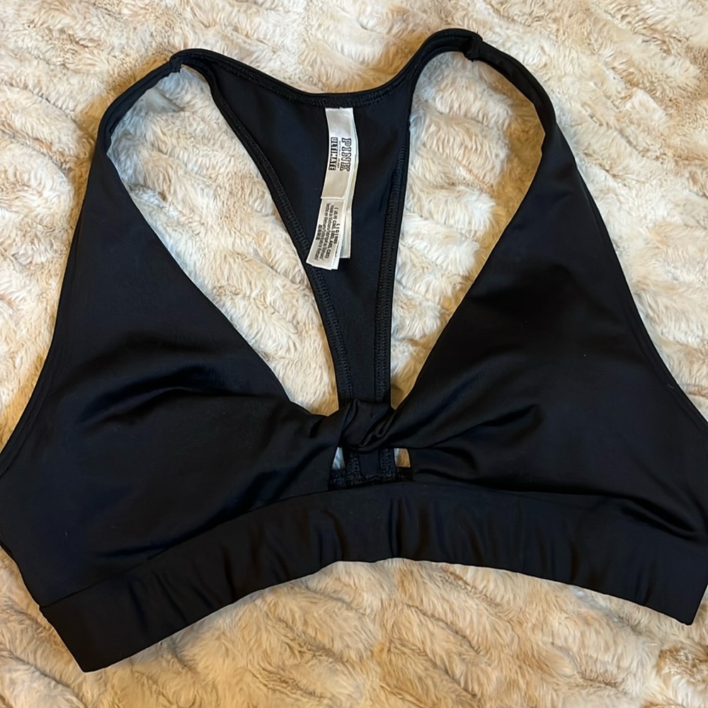 Black PINK swim/ sports bra